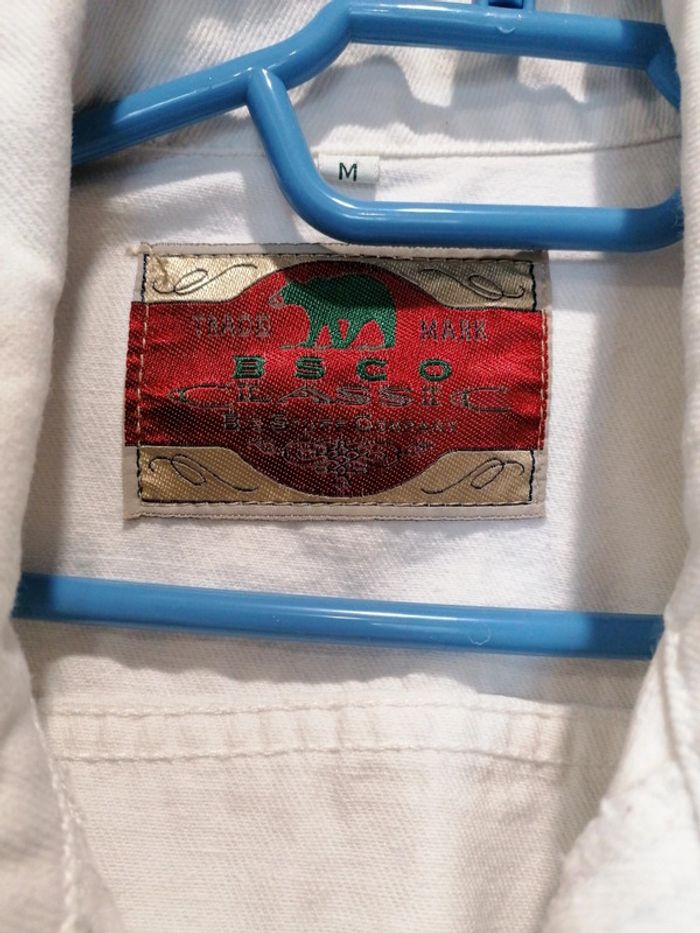 Veste jeans blanche M - photo numéro 2