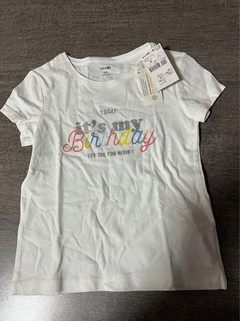 T-shirt kiabi 6 ans neuf avec étiquette