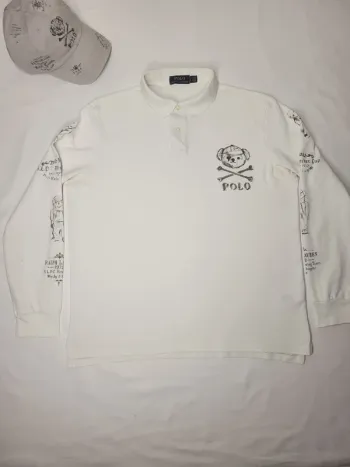 Polo à manches longue Bear Ralph Lauren