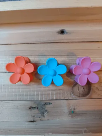 Lot de pinces cheveux fleurs