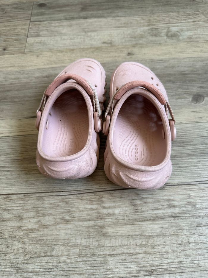 Crocs echo rose pâle C7 taille 23/24 - photo numéro 6