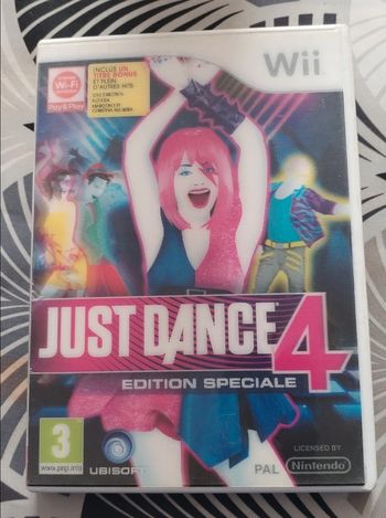 Just dance 4 wii