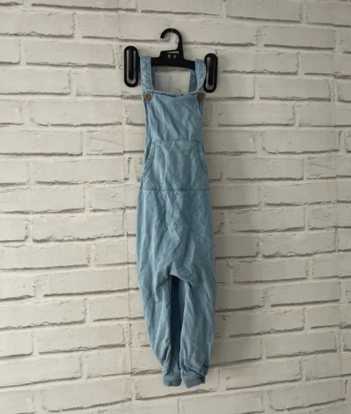 Salopette bleue mixte 86/92 cm - Comme neuve - photo numéro 3