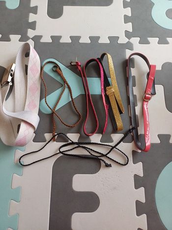 Lot 6 ceinture fillette