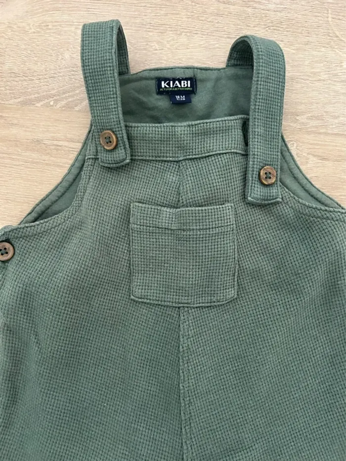 Salopette bébé garçon Kiabi 18 mois – pratique et tendance - photo numéro 2