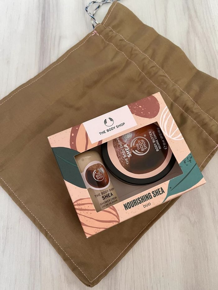 Petit coffret gel douche + crème