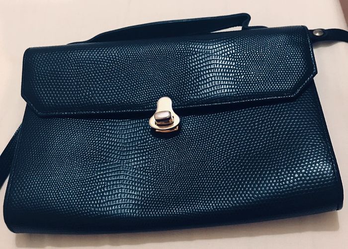 Petit sac cuir noir
