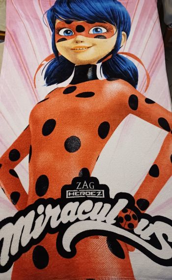 Plaid Miraculous (réf perso G-Q41)(familleac72)