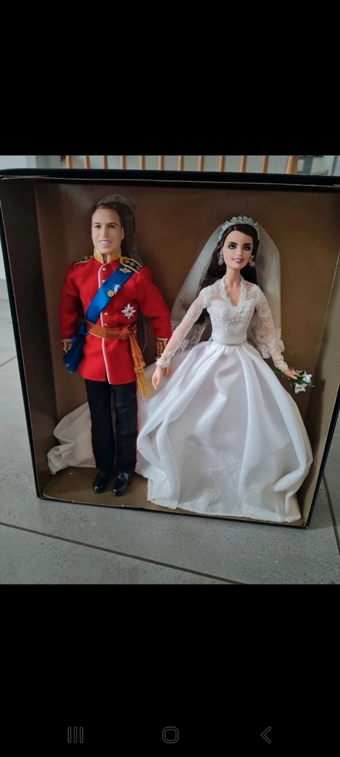 Coffret Prince William et Barbie Kate Middleton - photo numéro 6