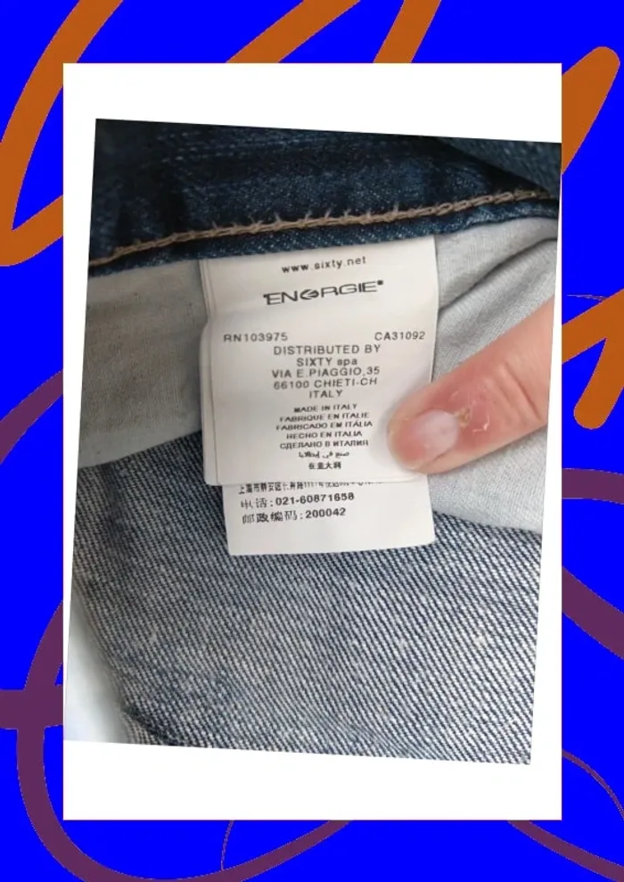 Jeans W34 L34 Energie - photo numéro 4
