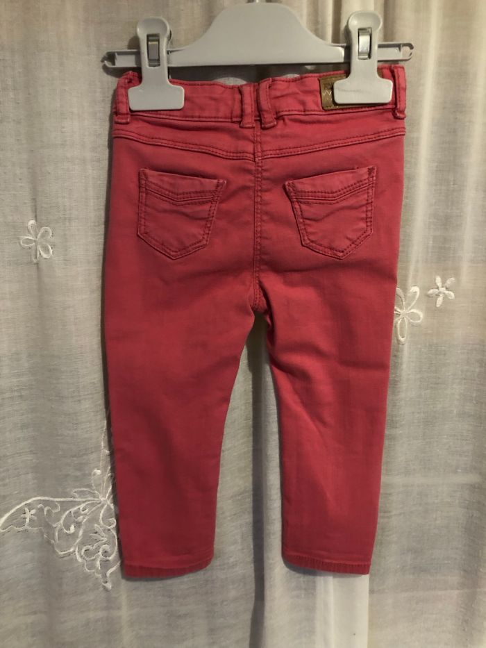 Jeans vieux rose 12 mois Tape à l’œil - photo numéro 3