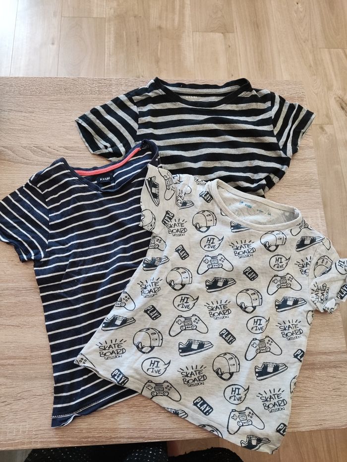 Lot de 3 t-shirts manches courtes