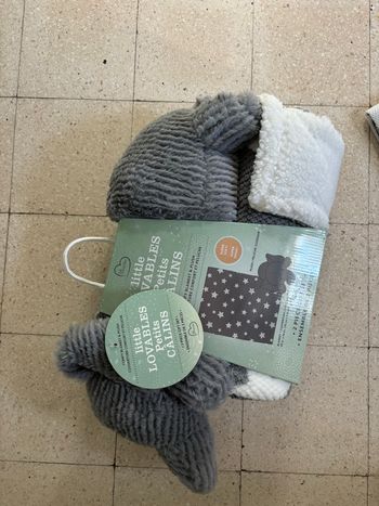 Plaid peluche éléphant 