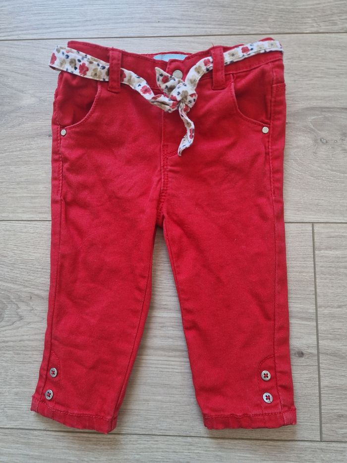 Pantalon bébé fille Obaibi 6 mois