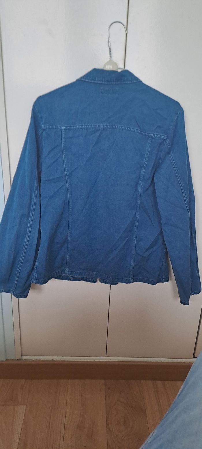 💙 

Chemise en coton bleu effet jean – - photo numéro 3
