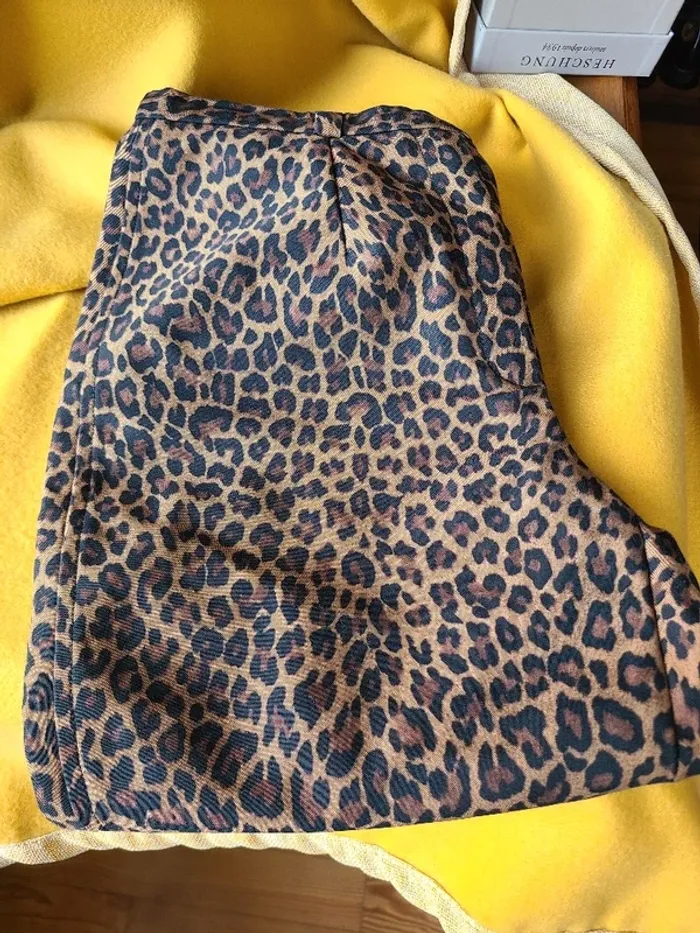 Pantalon stretch imprimé léopard Manoukian - photo numéro 7