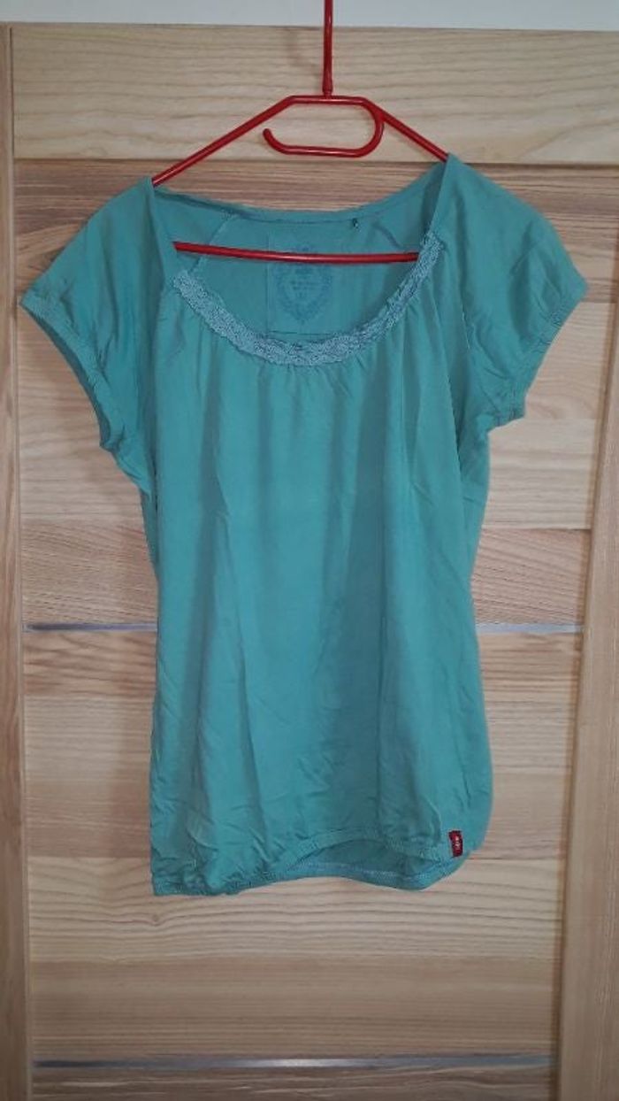 Tshirt bleu Esprit