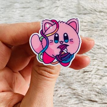 Pins Brut Fait Main Kirby Wool