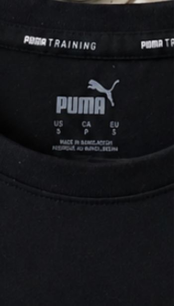 T-shirt Puma Training noir – très bon état – taille S