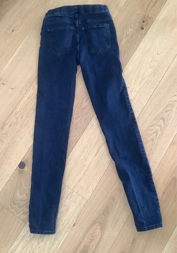 Jeggings H&M bleu brut taille 36 - photo numéro 2