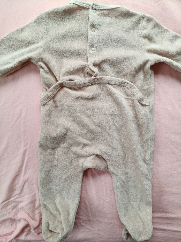 Pijama chaud fille Kiabi rose lapin 69-72 cm - photo numéro 5