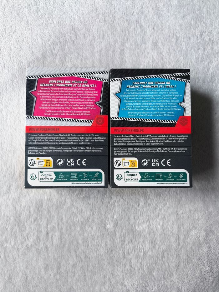 Lot Bundle Ecarlate et Violet – Foudre Noire – Flamme Blanche EV10.5 FR - photo numéro 2