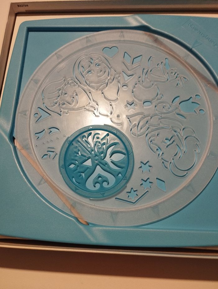 Mandala designer la reine des neiges - photo numéro 2