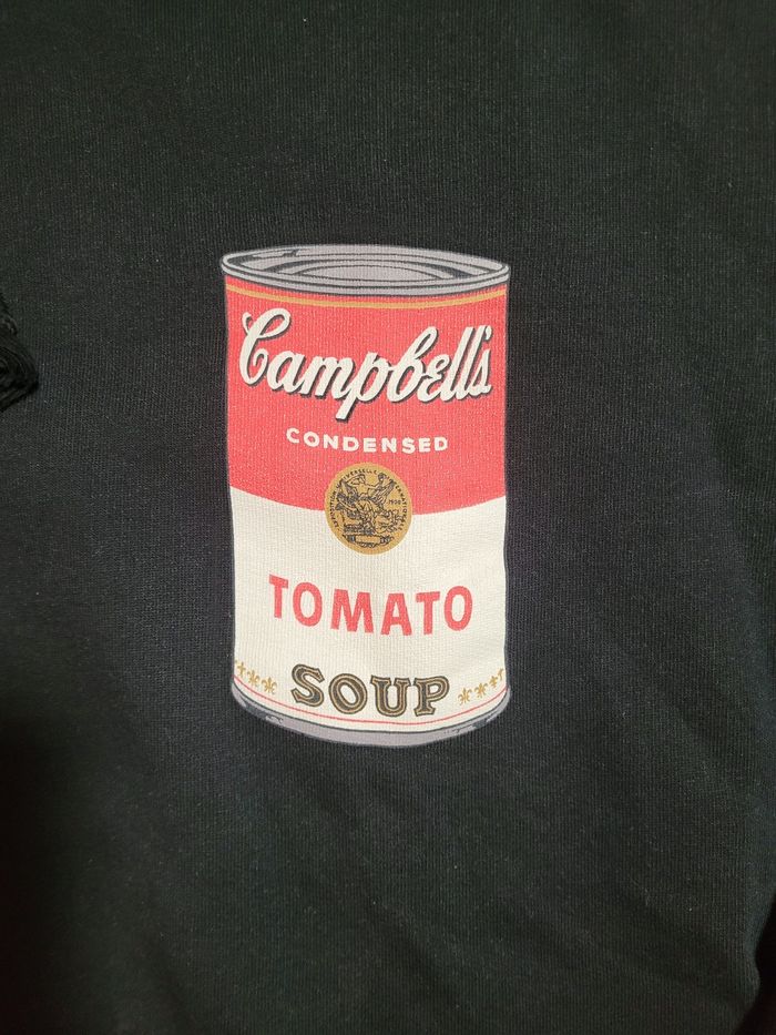 Sweat à Capuche Noir Andy Warhol Pull & Bear - photo numéro 3