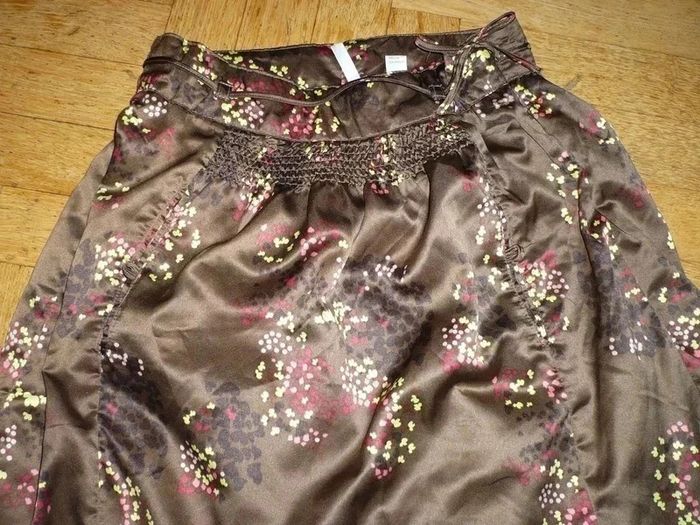 Jupe Okaïdi 12 ans aspect satiné - photo numéro 2