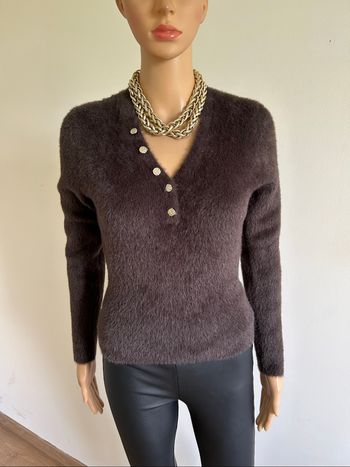 Pull marron tout doux Morgan taille XS jamais porté