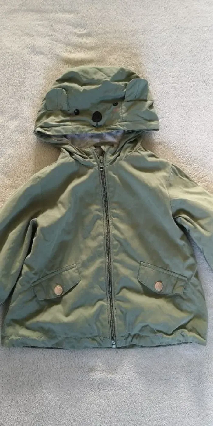 Manteau léger vert - photo numéro 4