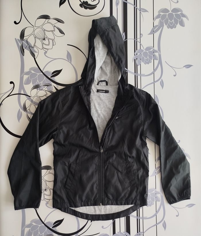 Coupe vent doublé noir