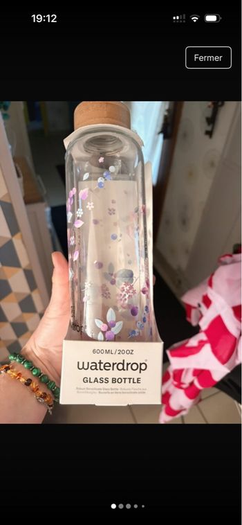 Bouteille waterdrop