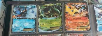 Lot de 3 ex Pokémon