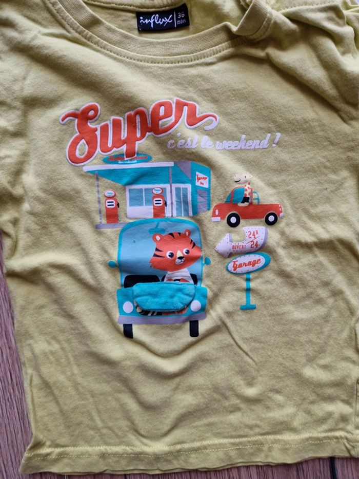 3 t-shirts manches longues 3 ans - photo numéro 4