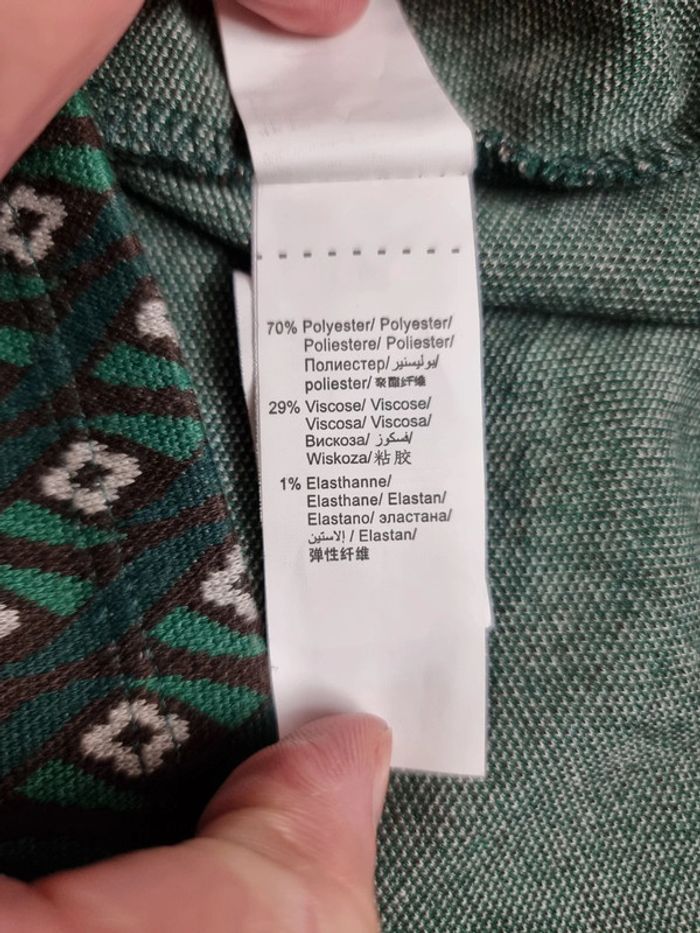 BZB haut court vert * taille XS * - photo numéro 8