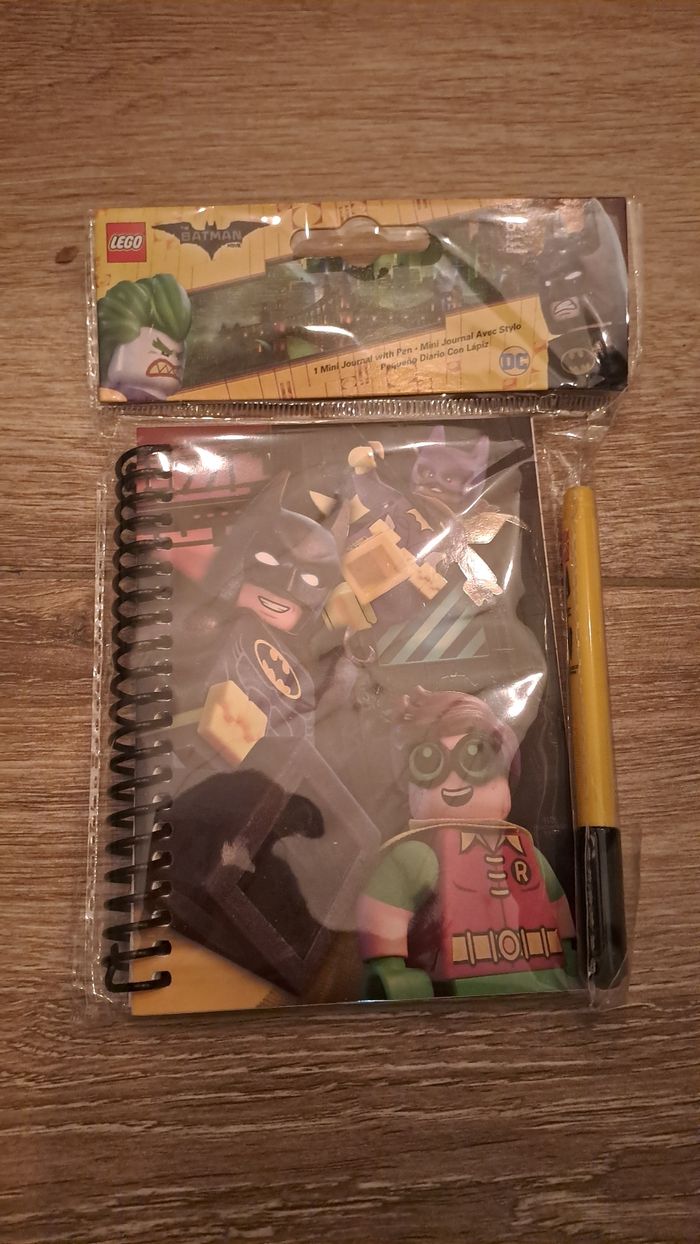 Carnet Lego Batman Movie