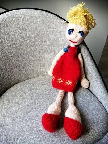 Poupées tricotée à la main