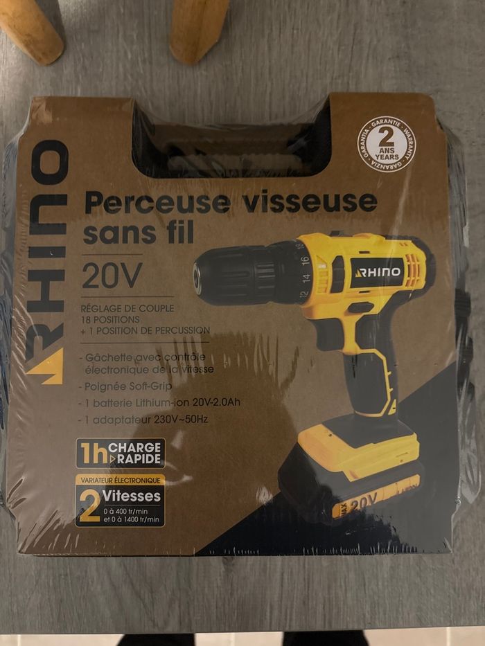 Perceuse visseuse sans fil 20v neuf