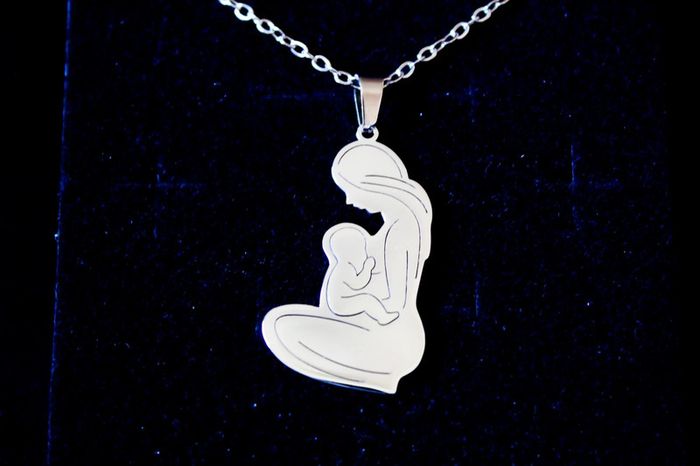 Collier allaitement acier inoxydable