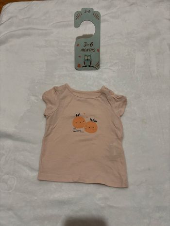 🍑 haut bébé les petits fruits jolis🧡