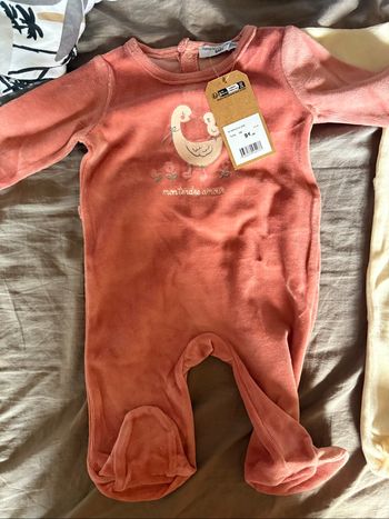 Lot 3 pyjamas  velours