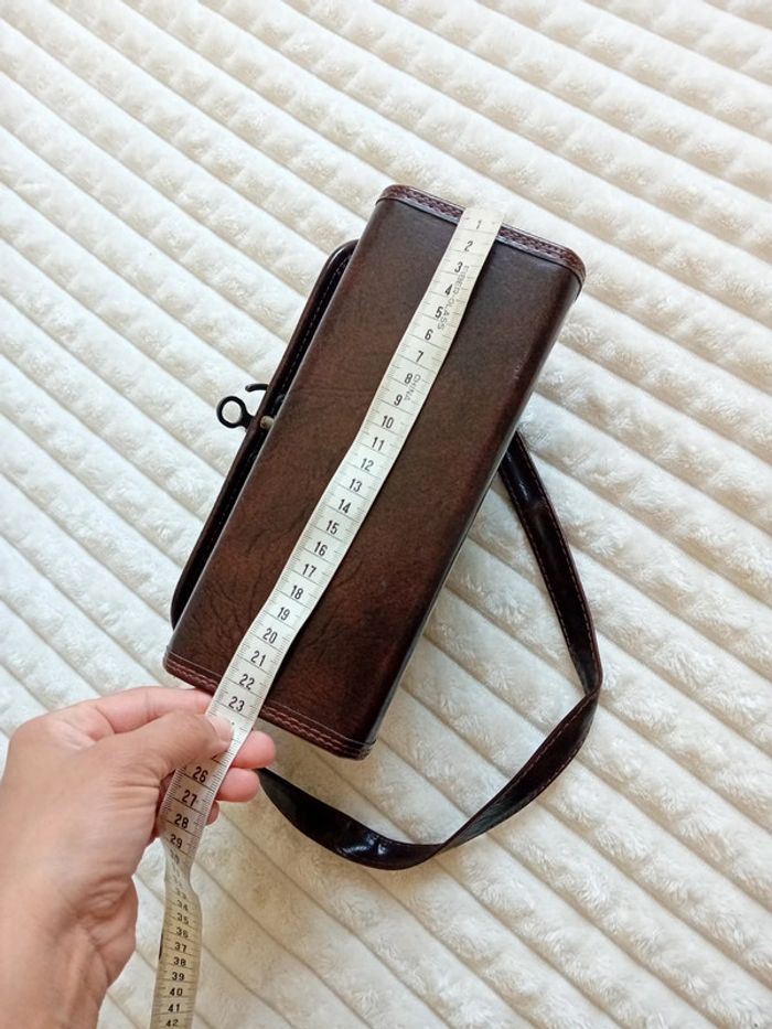 Jolie sac bandoulière Vintage en cuir 👜🍂 - photo numéro 16