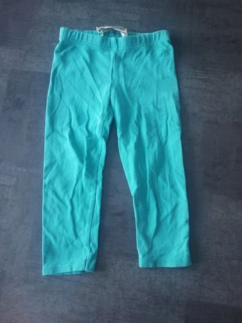 Pantacourt turquoise