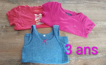 Lot de tee-shirts manches courtes