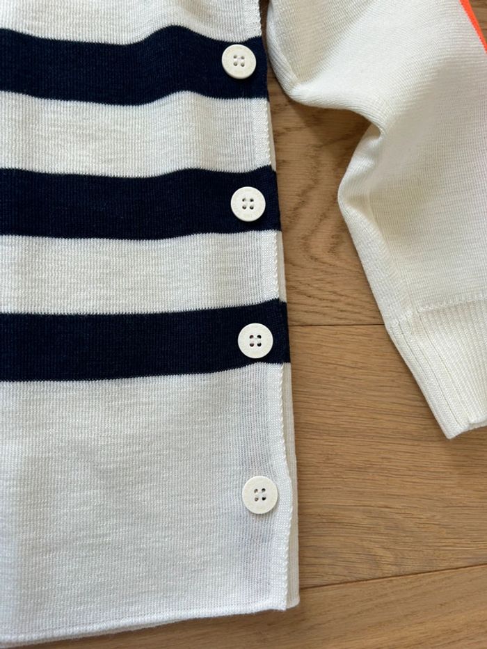Pull laine Saint James modèle Chausey Neuf taille 40 made in France - photo numéro 5