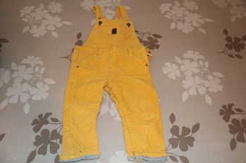 Salopette en velours