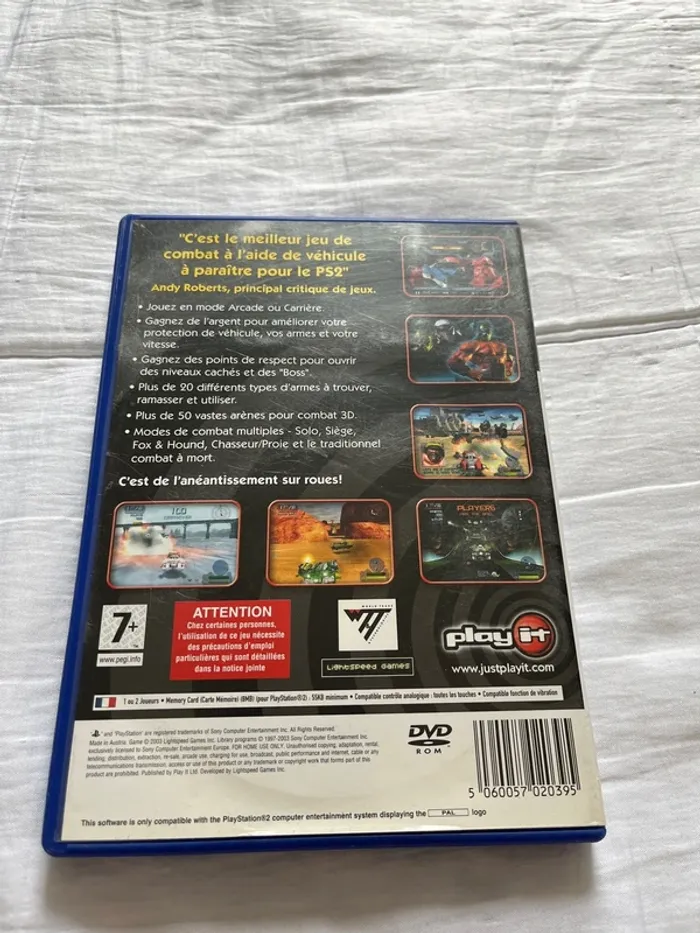 Jeu de play 2 motorsiege Warriors of primetime - photo numéro 2