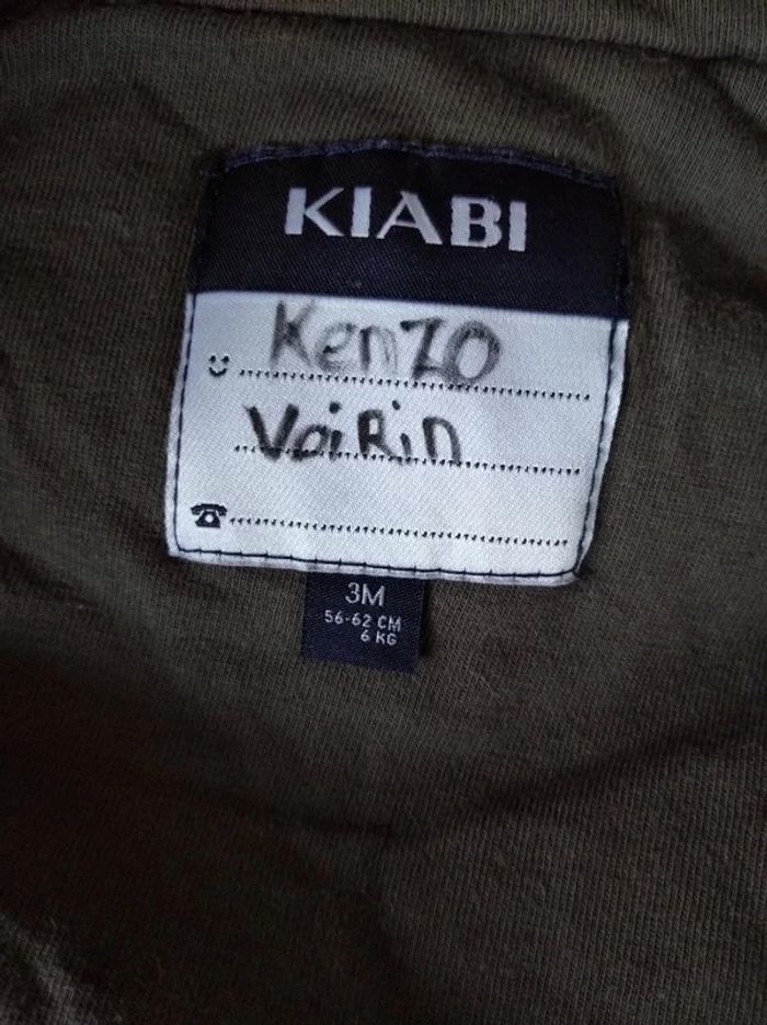 Veste blouson à capuche sans manche Garçon 3 mois Mini & Co Kiabi - photo numéro 9