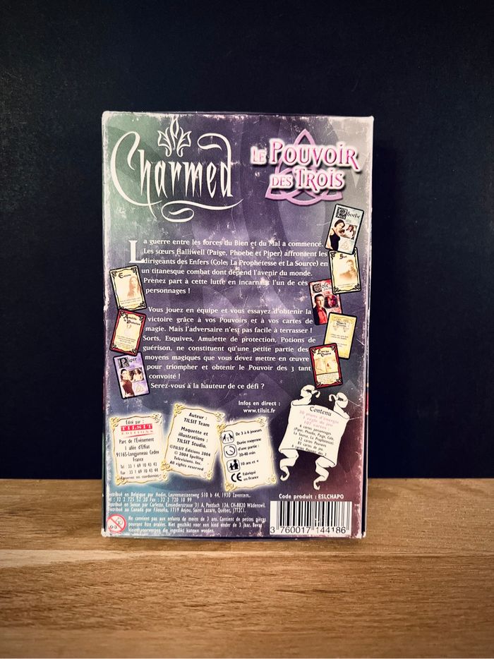 Charmed – Le Pouvoir des Trois, contenu neuf, cartes scellées - photo numéro 5
